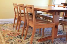 Low Back Cherry Cherry Chairs: Modern Farmhouse 3 small