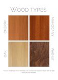 Round Extendable Dining Table In Your Choice Of Solid Walnut, Cherry, Mahogany Or Oak Wood, "Sister" 6 small
