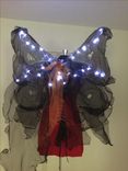 Witch, Devil, Red Fairy, Masquerade, Halloween Costume 6 small