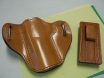 Bcl129 Half Welt Or Pancake Holsters With Clip Case Sets 6 small