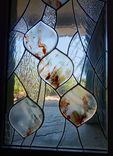 Stained Glass Sidelight - Spring Tide 4 small