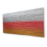 Abstract Landscape Wood Sculpture Wall Art 1 small