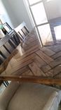 Herringbone Dining Table 5 small