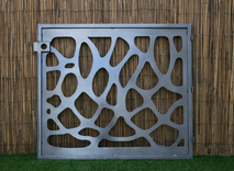 Decorative Gaudi Steel Gate - Antoni Gaudi - Modernist Steel Art - Decorative Wall Panel - Handmade 2 small