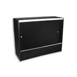 Jet Black Full Top And Front Display 4ft 2 small