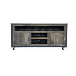Rustic Industrial Barn Board / Reclaimed Wood Media Stand / Tv / Entertainment Stand 1 small