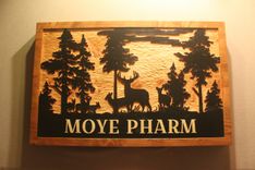 Handmade Custom Carved Cabin Signs By Lazy River Studio 3 small