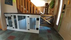 Custom Dog Crate Furniture  Double Large 5 small