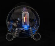 Large Glass Nixie Clock In-18 Model 3 small