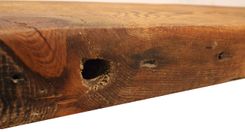 Rustic Fireplace Mantel Floating Wood Shelf 3 X 5 Reclaimed With Hardware 5 small