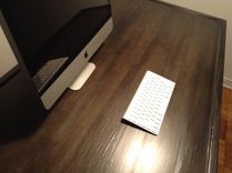 Solid Wood Handcrafted Executive Big Boss Desk W/ 4 Drawers 5 small