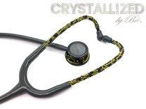 Camo Crystallized Mdf Stethoscope Medical Nursing Doctor Bling European Crystals Bedazzled 3 small