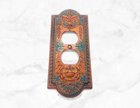 Custom Design Crystallized Wall Light Switch Plates Home Decor European Crystals Bedazzled 2 small
