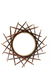 Wine Barrel Mirror - Mollina - Made From Retired California Wine Barrels 1 small