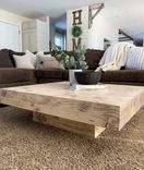 Low & Large Coffee Table 4 small