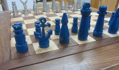 Art Deco Chess Ensemble 5 small