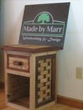 Amazing Woven King Wormy Chestnut Bedroom Set 6 small