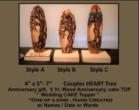 Wedding Cake Toppers, Theme Wedding, Gothic Wedding, Lgbt Wedding Cake Topper 2 small