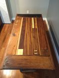 Dining Room Table With Reclaimed Wood. 2 small