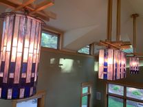 Stained Glass Pendant Light 4 small