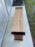 Custom African Mahogany And Blackwood And Maple Console Table 3 small