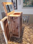 Rustic Four Drawer Jewelry Box With Spalted Cherry And Maple Trim 3 small