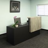 Modern Custom Reception Desk With Counter - Los Angeles Desk 2 small