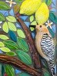 Through The Thicket, Bird And Citrus Mosaic Wall Art 6 small
