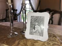 Crystallized 8x10 Kate Spade Crown Point Picture Frame Genuine European Crystals Bedazzled 1 small