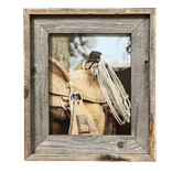 Wrangler Series 3.0" Wide, Barnwood Photo Frame 1 small