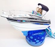 Wedding Cake Toppers, Custom Wedding Cake Toppers, Nautical Wedding, Boating Wedding Cake Toppers 2 small