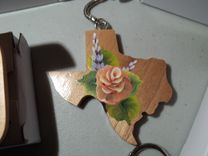 Wooden Key Rings 3 small