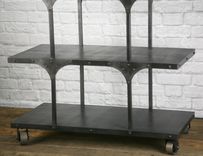 Industrial Shelving Unit/Retail Fixture, Modern, Industrial Retail Display, Store Fixture/Shelving 6 small
