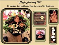 Fairy Garden Kit, Fairy  Garden, Garden Decorations, Childs Garden,Summer Fun 3 small