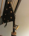 Black Lacquer And Brass Music Stand 7 small