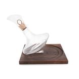 Swoon Glass Revolving Wine Decanter 1 small