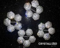 Crystallized Lug Nut Cover Wheel Bolt Caps Car Bling Genuine European Crystals Bedazzled 2 small
