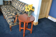 Arts And Crafts Stickley Style Round Side Table 1 small