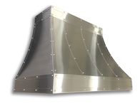 #115 Brushed On Brushed Stainless Steel Range Hood 1 small