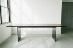 Plate Dining Table - Walnut 3 small