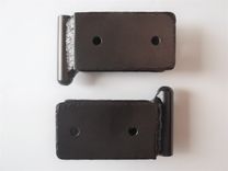 Wrought Iron Gate Hinge; Rustic "Old World" Hand-Forged Hinges 5 small