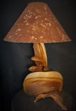 Free Standing Rustic Twisted  Juniper Table Lamp 5 small