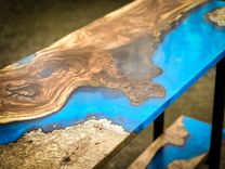 Mappa Poplar Burl Console Table 2 small