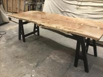 Single Slab Live Edge Maple Table 11 small
