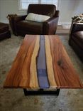 Rare Bubinga River Coffee Table 3 small
