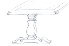 Custom Made Dining Table 6 small