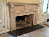 Concrete Fireplace Mantels 4 small