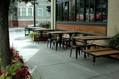 Outdour Resturant Seating 4 small