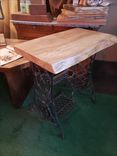 Maple Singer Sewing Machine Base Table Live Edge 1 small