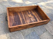 Rustic Serving Tray Or Crate, Custom Sizes Available 1 small